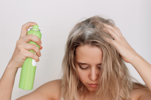 Limpiar-Cabello-Champú-Seco
